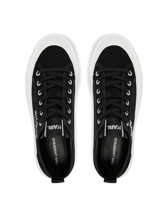 KARL LAGERFELD Кеди KARL LAGERFELD Kampus Max V KL60516 Чорний