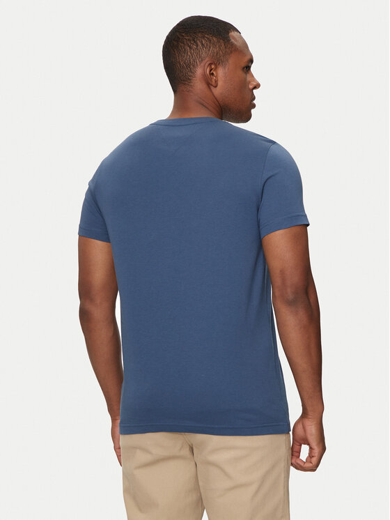 Tommy Hilfiger Tommy Hilfiger T-Shirt Logo MW0MW11797 Μπλε Slim Fit