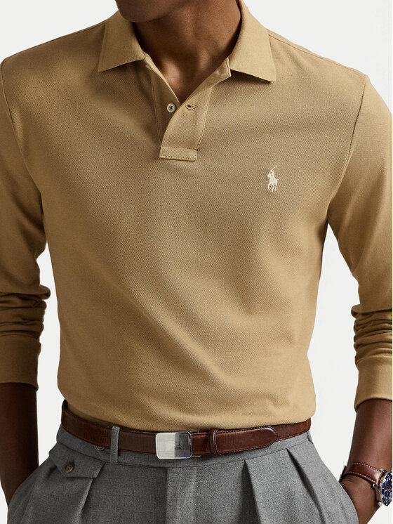 Polo Ralph Lauren Polo Ralph Lauren Polo 710680790123 Beis Custom Slim Fit