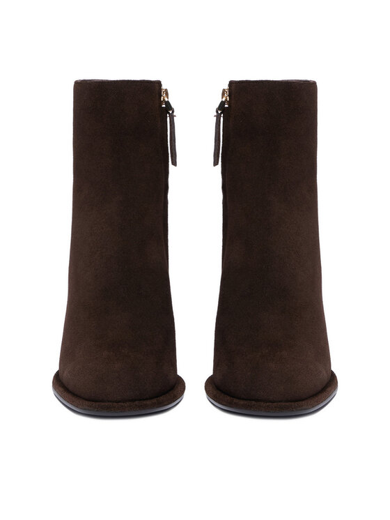 GINO ROSSI Botine GINO ROSSI EO-LT610-581 Maro închis