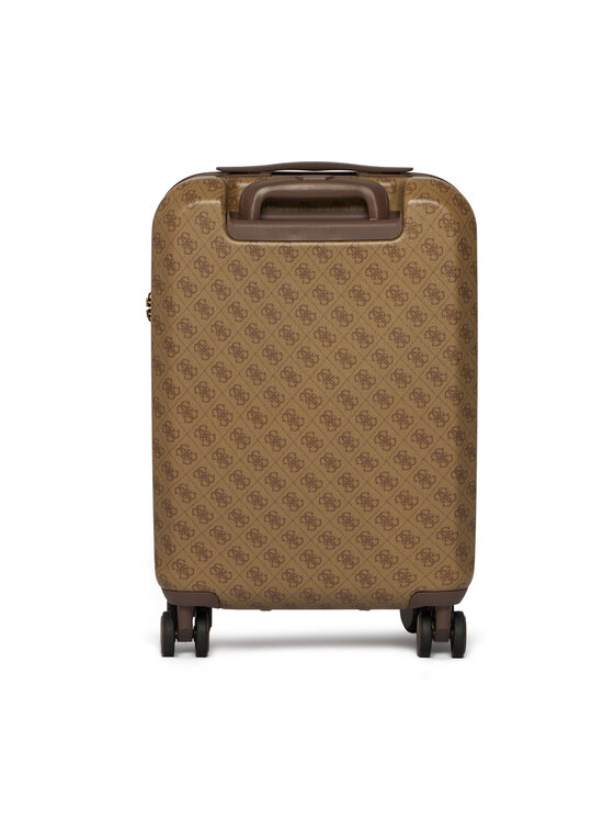 Guess Valigia da cabina Guess Latona Tavel TWHK92 11983 Beige scuro