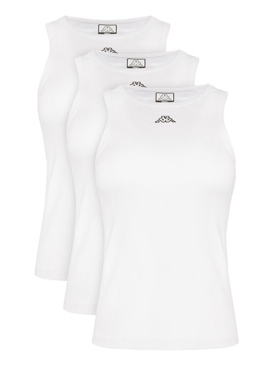 Kappa Kappa Комплект топів Logo Myrta 38277KW Білий Regular Fit