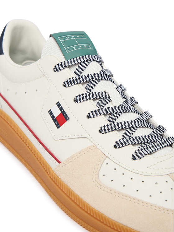 Tommy Jeans Tenisice Tommy Jeans The Greenwich Edge Leather EM0EM01731 Bijela