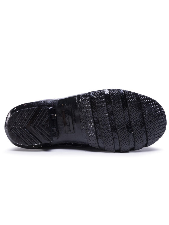 Hunter Гумени ботуши Hunter Org Kids Giant Glitter Boots JFT6075RGT Черен