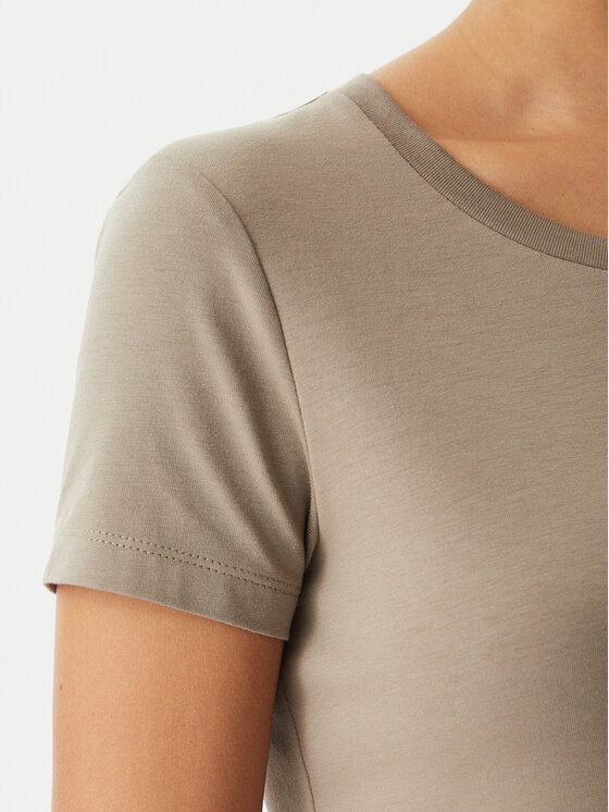 EA7 Emporio Armani EA7 Emporio Armani Camiseta 7W001045 AF10373 U6167 Marrón Regular Fit