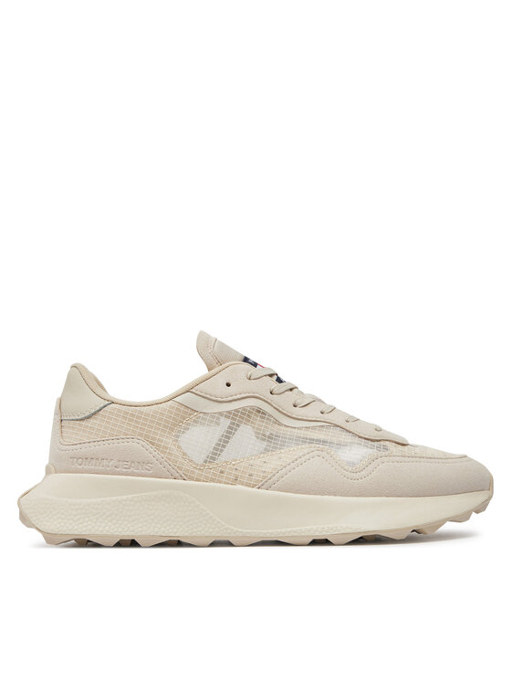 Сникърси Tommy Jeans Tjw Translucent Runner EM0EM01222 Бежов | Obuvki.bg