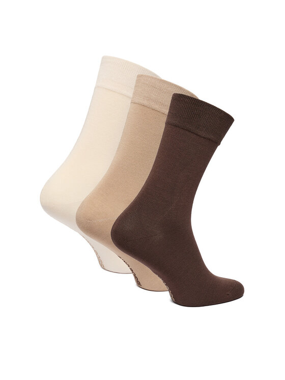 GINO ROSSI Κάλτσες μακριές GINO ROSSI CEO_AS_GR_01_W_AW26 (3-PACK). Μπεζ