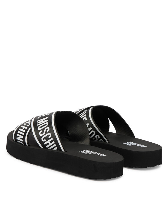 LOVE MOSCHINO Шльопанці LOVE MOSCHINO JA28334G0OIX7000 Чорний
