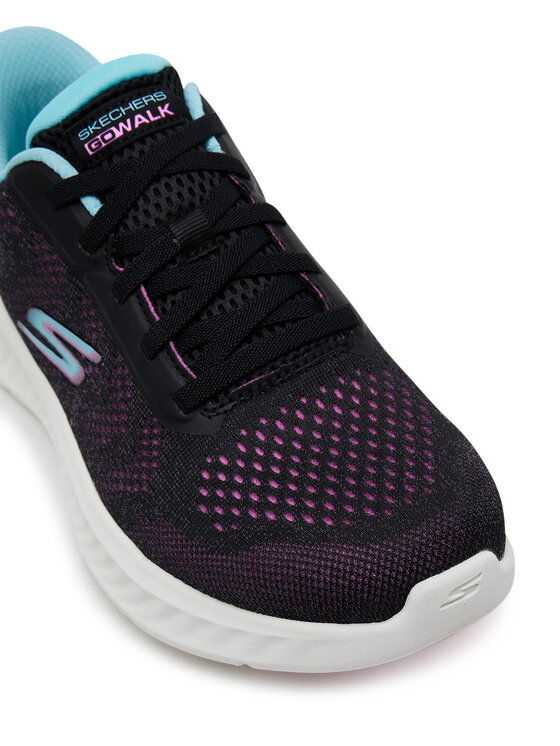 Skechers Superge Skechers GO WALK Now - Khloe 125643/BKPR Črna