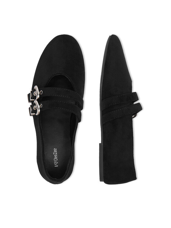 DeeZee Балетки DeeZee CEO-HY82405-1 Чорний