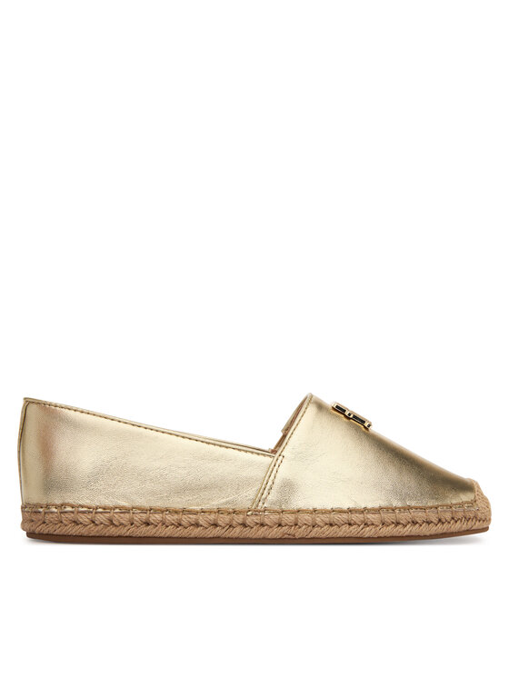 Tommy Hilfiger Espadrile Tommy Hilfiger Th Logo Gold Espadrille FW0FW09473 Auriu