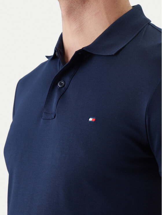 Tommy Hilfiger Tommy Hilfiger Polo MW0MW42743 Azul marino Slim Fit