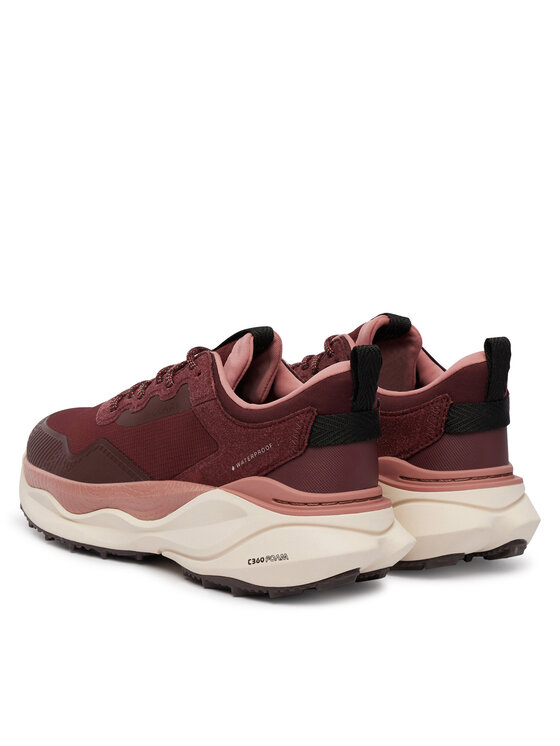 Clarks Сникърси Clarks Pace Trail Go Wp 26328930 Бордо