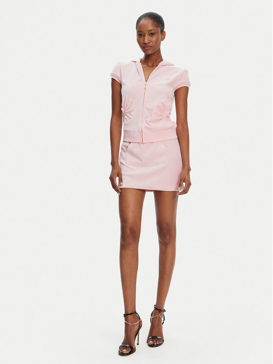Juicy Couture Juicy Couture Спортивна спідниця Heritage JCGGS125022G Рожевий Slim Fit