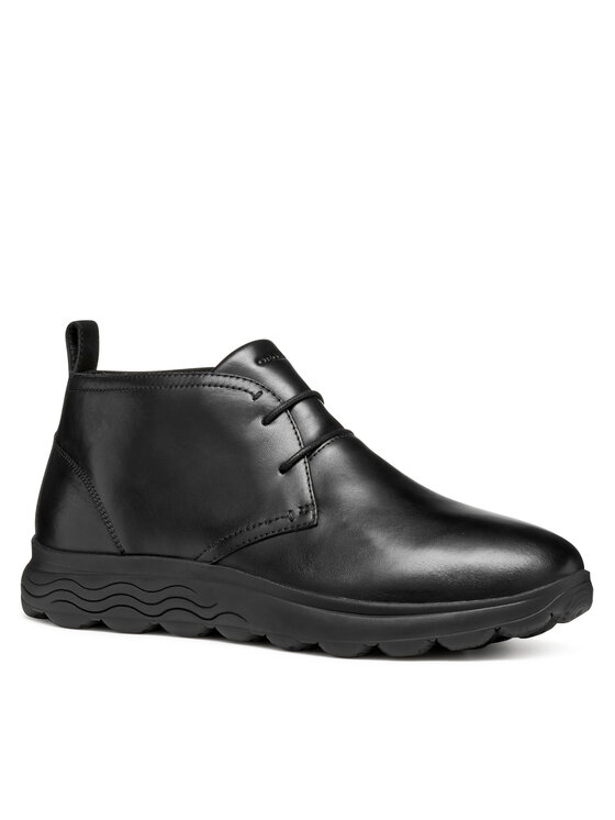 Geox Puszābaki Geox U Spherica U56BYB 00043 C9999 Melns