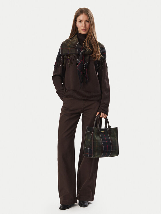 Barbour Eșarfă Barbour LSC0499TN11 Verde închis