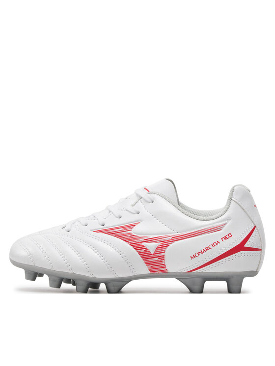 Mizuno Tenisice za nogomet Mizuno Monarcida Neo Iii Select Jr Md P1GB2425 Bijela