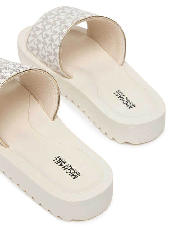 MICHAEL Michael Kors Шльопанці MICHAEL Michael Kors Teagan Merrick 2 MK03823256 Білий