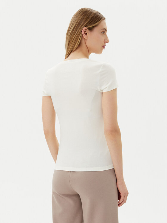 EA7 Emporio Armani EA7 Emporio Armani Футболка 8NTT65 TJDQZ U0005 Білий Regular Fit