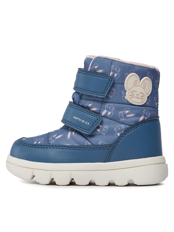 Geox Sniego batai Geox B Willaboom Girl B A B365AC 000MN C4005 S Mėlyna
