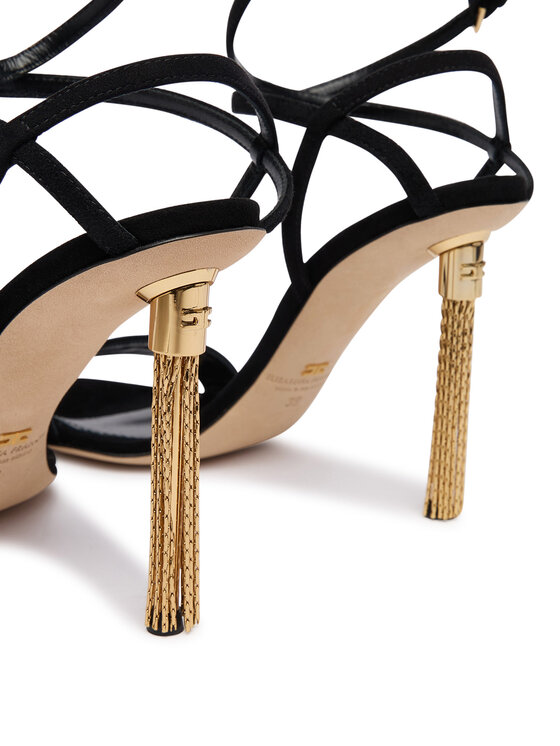 Elisabetta Franchi Sandali Elisabetta Franchi SA-71L-66E2-V760 Črna
