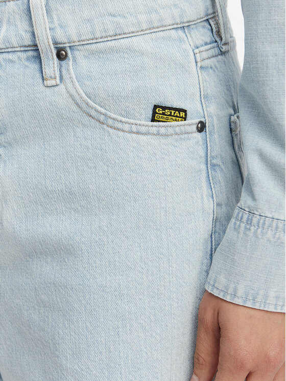 G-STAR G-Star Raw Farmer rövidnadrág Jett D28386-E352 Világoskék Regular Fit