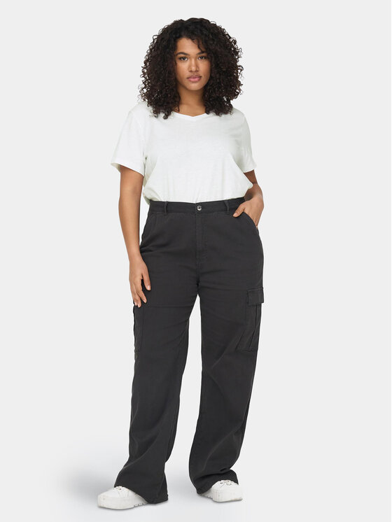 ONLY Carmakoma ONLY Carmakoma Футболка 15285965 Білий Regular Fit