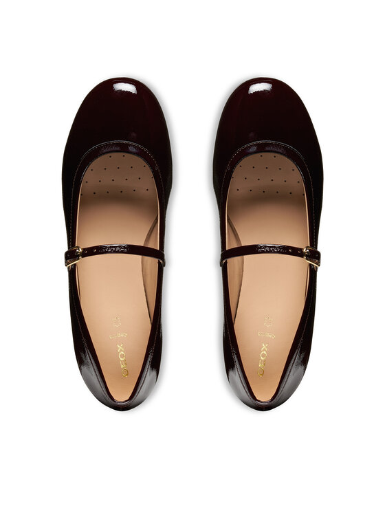 Geox Baleríny Geox D Palmaria D56MUA 00067 C7011 Bordová