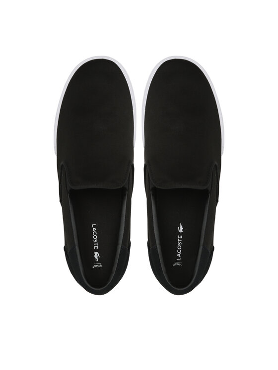 Lacoste Kedai Lacoste Jump Serve Slip 07221 Cma 743CMA0045312 Juoda