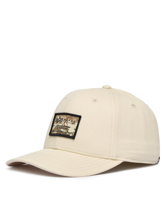 Alpha Industries Бейсболка Alpha Industries Crew Camo 156903 Écru