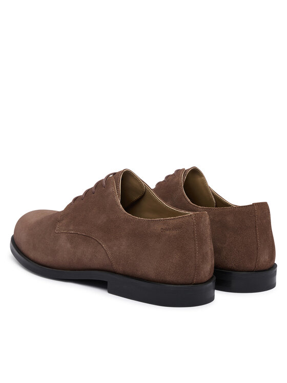 Calvin Klein Scarpe basse Calvin Klein Ess Rubber Derby Su HM0HM02269 Marrone scuro