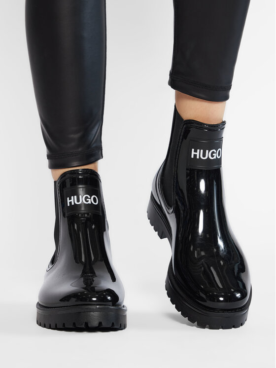 HUGO Botas de agua HUGO Tabita Rain Bootie 50461985 10222177 01 Negro