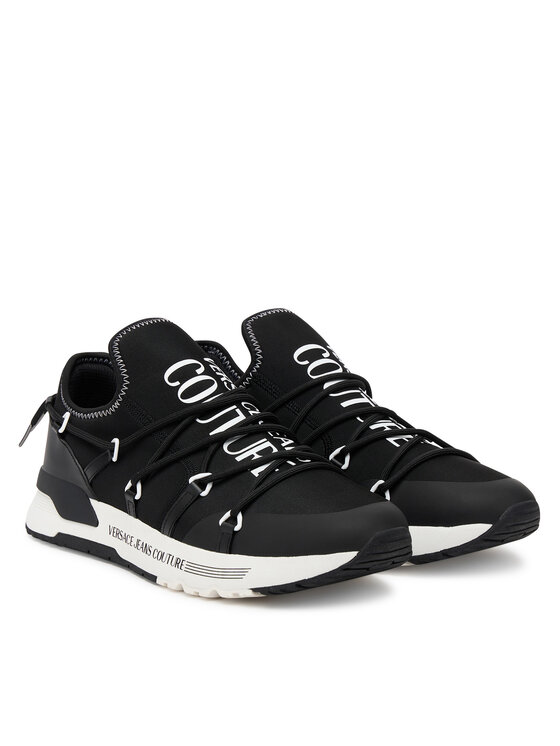 Versace Jeans Couture Снікерcи Versace Jeans Couture 79YA3SA6 ZS915 Чорний
