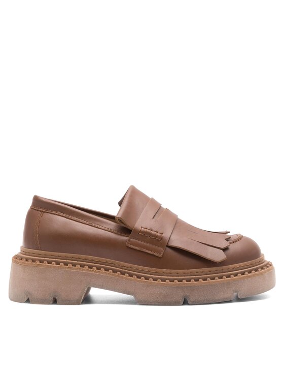 Badura Loafersy Badura SINES-23FW110-V Brązowy