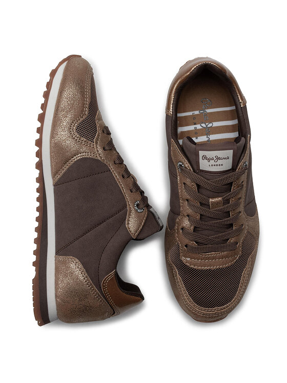 Pepe Jeans Laisvalaikio batai Pepe Jeans Verona W Twin PLS30903 Auksinė