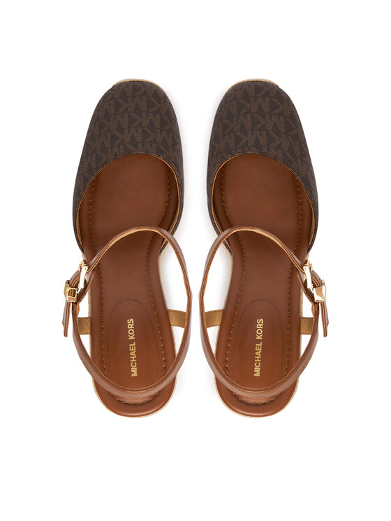 MICHAEL Michael Kors Еспадрильї MICHAEL Michael Kors Kenzie 40R6KZMS2B Коричневий