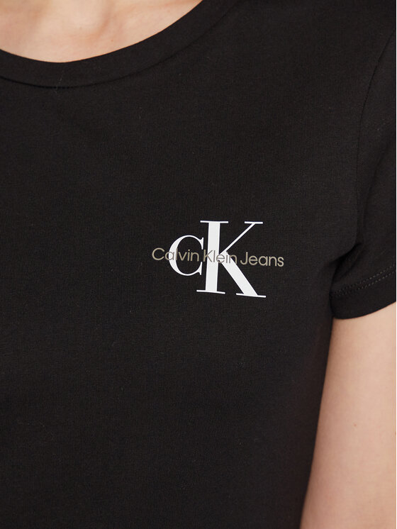 Calvin Klein Jeans Calvin Klein Jeans Σετ t-shirts J20J219734 Μαύρο Slim Fit