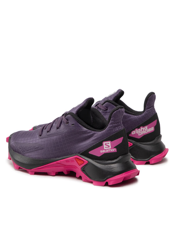 Salomon Buty do biegania Salomon Alphacross Blast J 417235 09 V0 Fioletowy