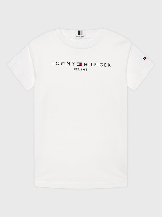 Tommy Hilfiger Tommy Hilfiger Majica Essential KS0KS00210 M Bela Regular Fit