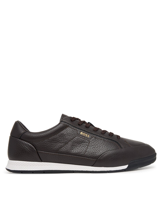 BOSS Sneakersy BOSS Nitan 50574126 Brązowy ciemny
