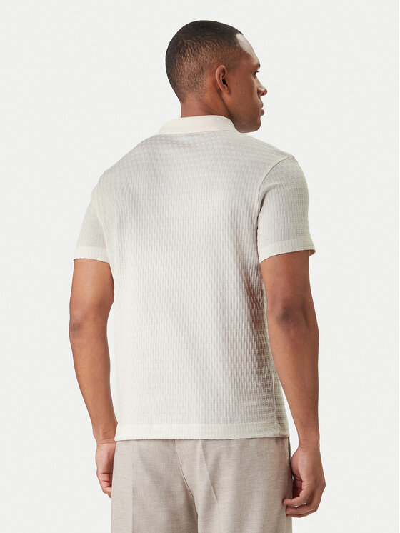 JOOP! JOOP! Polo Jorge 30101934 Écru Slim Fit
