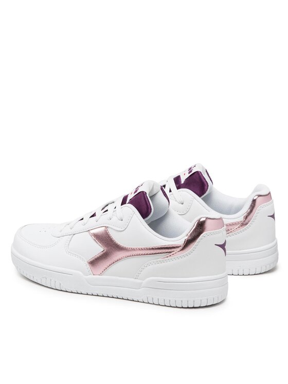 Diadora Αθλητικά Diadora Raptor Low Metalic Satin Wn 101.178641 01 20006 Λευκό