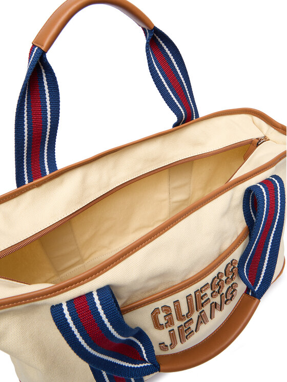 Guess Jeans Torba Guess Jeans M5BZ92 WL970 Écru