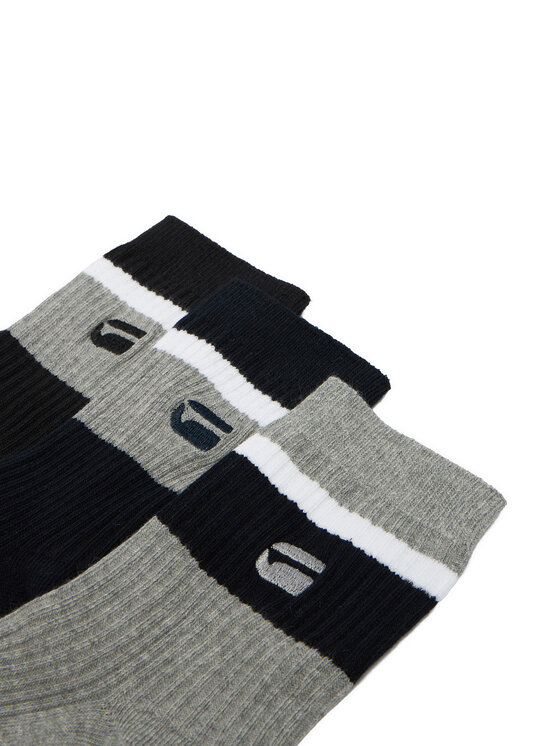 G-Star Șosete lungi G-Star Raw CEO_LA_G-STAR_20258_Z_AW25 (3-PACK) Colorat