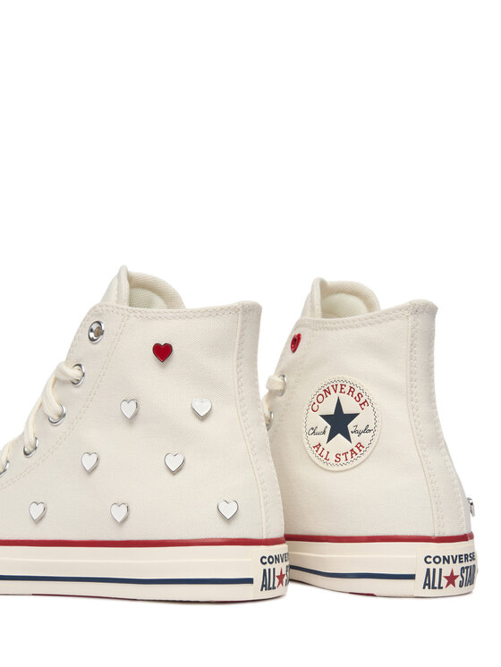 Converse Кеди Converse Chuck Taylor All Star Hearts A19055C Білий