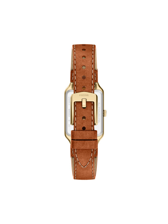 Fossil Zegarek Fossil Raquel  ES5504 Brązowy jasny