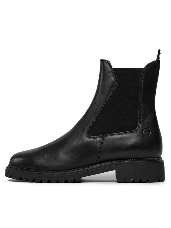 Tamaris Členková obuv s elastickým prvkom Tamaris 1-26427-41 Čierna