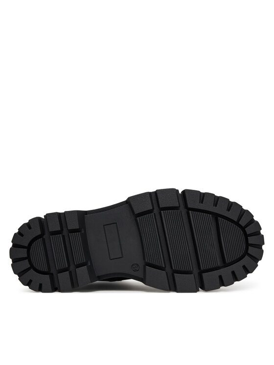 Elisabetta Franchi Черевики туристичні Elisabetta Franchi Lace-Up Bootie F4A5-E0411-1251 S Чорний