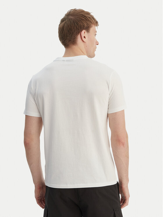 Napapijri Napapijri Camiseta S-Mahsa NP0A4FZB Blanco Regular Fit