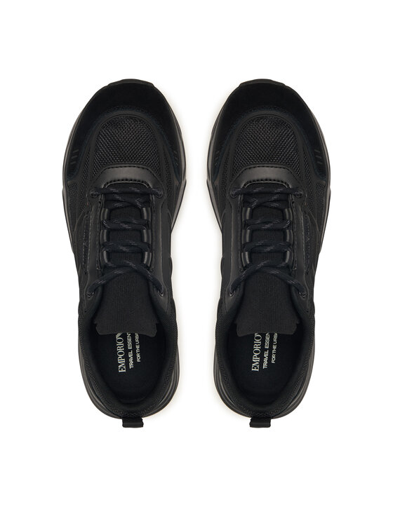 Emporio Armani Снікерcи Emporio Armani EM006507 AF29548 MZ715 Чорний